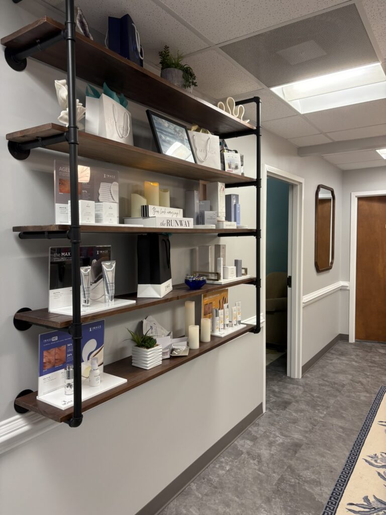 inviting reception area